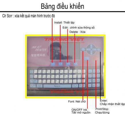 bảng điều khiển máy in phun NSX,HSD XJF-688