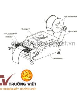 Máy Dãn Nhãn Thủ Công 1