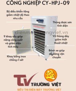 Cấu tạo mấy xấy thực phẩm công nghiệp Cy HPJ 09