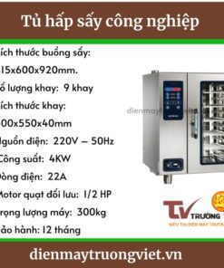 Thông số kỹ thuậtt tủ hấp sấy công nghiệp